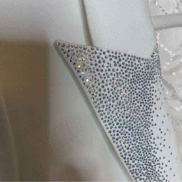 Zadig&Voltaire Visit Rhinestone Lapel Blazer NWT - Picture 6 of 13